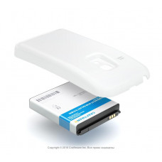 Аккумулятор для Samsung Galaxy S3 mini (GT-i8190) повышенной емкости в комплекте с крышкой белого цвета